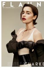 EMILIA CLARKE in Flaunt Magazine, 2019