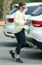 EMILIA CLARKE Out Hiking in Los Angeles 05/02/2019