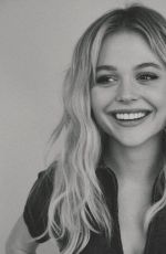 EMILY ALYN LIND on the Set of a Photoshoot, 2019