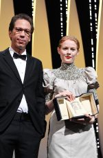 EMILY BEECHAM Receives Best Actress Award at Closing Ceremony at 72nd Annual Cannes Film Festival 05/25/2019