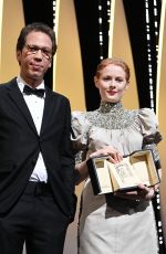 EMILY BEECHAM Receives Best Actress Award at Closing Ceremony at 72nd Annual Cannes Film Festival 05/25/2019
