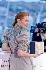 EMILY BEECHAM Receives Best Actress Award Winner Photocall at 2019 Cannes Film Festival 05/25/2019