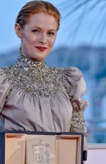 EMILY BEECHAM Receives Best Actress Award Winner Photocall at 2019 Cannes Film Festival 05/25/2019