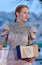EMILY BEECHAM Receives Best Actress Award Winner Photocall at 2019 Cannes Film Festival 05/25/2019