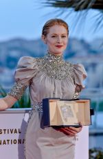 EMILY BEECHAM Receives Best Actress Award Winner Photocall at 2019 Cannes Film Festival 05/25/2019