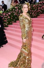 EMILY BLUNT at 2019 Met Gala in New York 05/06/2019