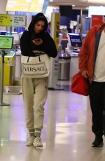 EMILY RATAJKOWSKI and Sebastian Bear-McClard at LAX Airport in Los Angeles 05/08/2019