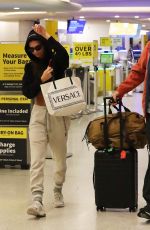 EMILY RATAJKOWSKI and Sebastian Bear-McClard at LAX Airport in Los Angeles 05/08/2019