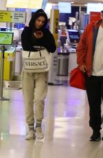 EMILY RATAJKOWSKI and Sebastian Bear-McClard at LAX Airport in Los Angeles 05/08/2019
