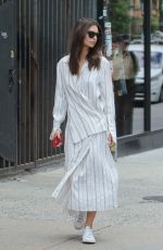 EMILY RATAJKOWSKI and Sebastian Bear-McClard Out with Their Dog in New York 05/24/2019