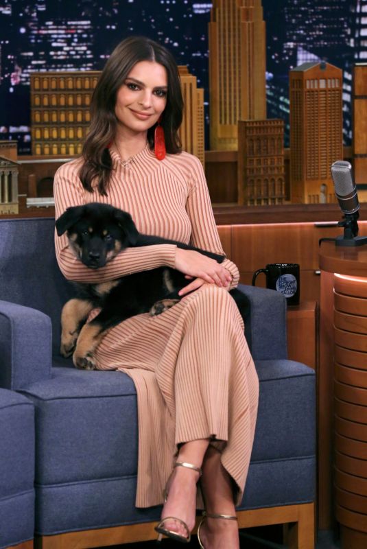 EMILY RATAJKOWSKI at Tonight Show Starring Jimmy Fallon 05/24/2019
