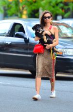 EMILY RATAJKOWSKI Out with Her Dog Colombo in New York 05/20/2019