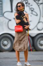 EMILY RATAJKOWSKI Out with Her Dog Colombo in New York 05/20/2019