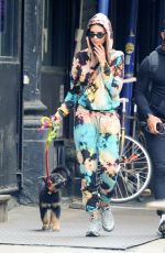EMILY RATAJKOWSKI Out with Her Dog in New York 05/28/2019