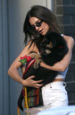 EMILY RATAJKOWSKI Walks Her Dog Out in New York 05/22/2019