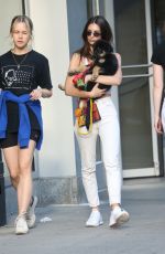 EMILY RATAJKOWSKI Walks Her Dog Out in New York 05/22/2019