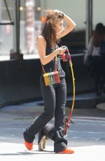 EMILY RATAJKOWSKI Walks Her Dog Out in New York 05/22/2019