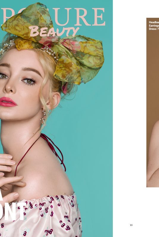EMMA DUMONT in Composure Magazine, Issue #21, 2019