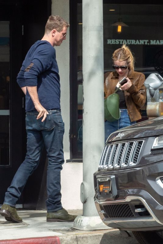EMMA ROBERTS and Garrett Hedlund Out in Los Feliz 05/02/2019