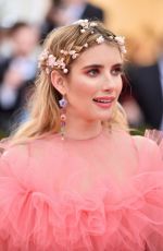 EMMA ROBERTS at 2019 Met Gala in New York 05/06/2019