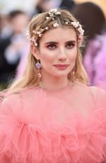 EMMA ROBERTS at 2019 Met Gala in New York 05/06/2019