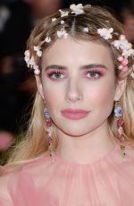 EMMA ROBERTS at 2019 Met Gala in New York 05/06/2019