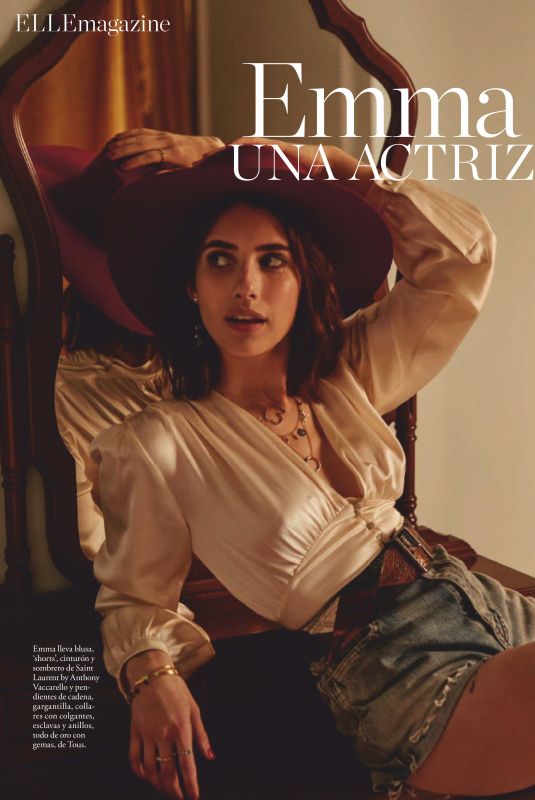 EMMA ROBERTS in Elle Magazine, Spain June 2019