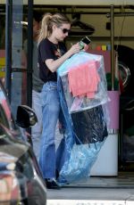 EMMA ROBERTS Leaves Dry Cleaning in Los Angeles 05/01/2019