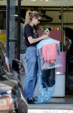 EMMA ROBERTS Leaves Dry Cleaning in Los Angeles 05/01/2019