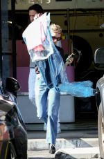 EMMA ROBERTS Leaves Dry Cleaning in Los Angeles 05/01/2019