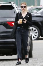 EMMA ROBERTS Out for Coffee in Los Angeles 04/30/2019