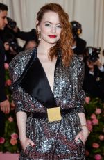 EMMA STONE at 2019 Met Gala in New York 05/06/2019