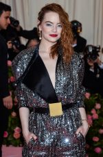 EMMA STONE at 2019 Met Gala in New York 05/06/2019