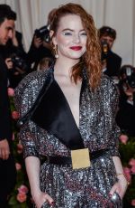 EMMA STONE at 2019 Met Gala in New York 05/06/2019