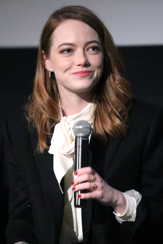 EMMA STONE at Maniac Emmys Screening and Q&A in New York 05/07/2019