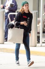 EMMA WATSON at JFK Airport in New York 05/17/2019