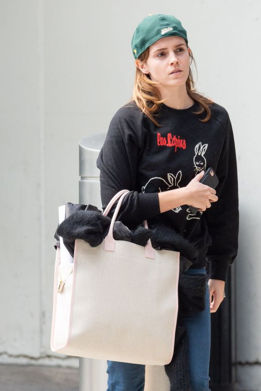 EMMA WATSON at JFK Airport in New York 05/17/2019