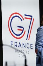 EMMA WATSON Speak at G7 Equality Meeting in Paris 05/10/2019