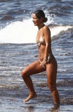 ERIKA WHEATON in Bikini at a Beach in Miami 05/11/2019