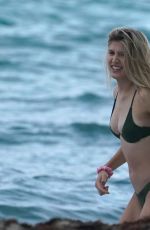 EUGENIE BOUCHARD in Bikini at a Beach in Miami 05/04/2019