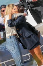 EVA LONGORIA and AMBER HEARD at Martinez Beach in Cannes 05/116/2019