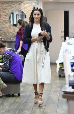 EVA LONGORIA at a Nail Design in Beverly Hills 05/09/2019