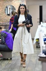 EVA LONGORIA at a Nail Design in Beverly Hills 05/09/2019