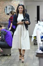 EVA LONGORIA at a Nail Design in Beverly Hills 05/09/2019