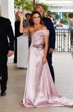 EVA LONGORIA at Martinez Hotel in Cannes 05/14/2019