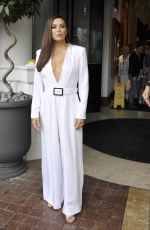 EVA LONGORIA Leaves Majestic Hotel in Cannes 05/18/2019