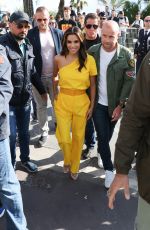 EVA LONGORIA Out and About in Cannes 05/15/2019