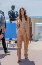 EVA LONGORIA Out on Croisette in Cannes 05/16/2019
