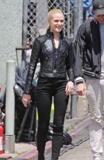 EVAN RACHEL WOOD on the Set of Westworld in Los Angeles 05/02/2019