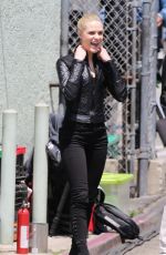 EVAN RACHEL WOOD on the Set of Westworld in Los Angeles 05/02/2019